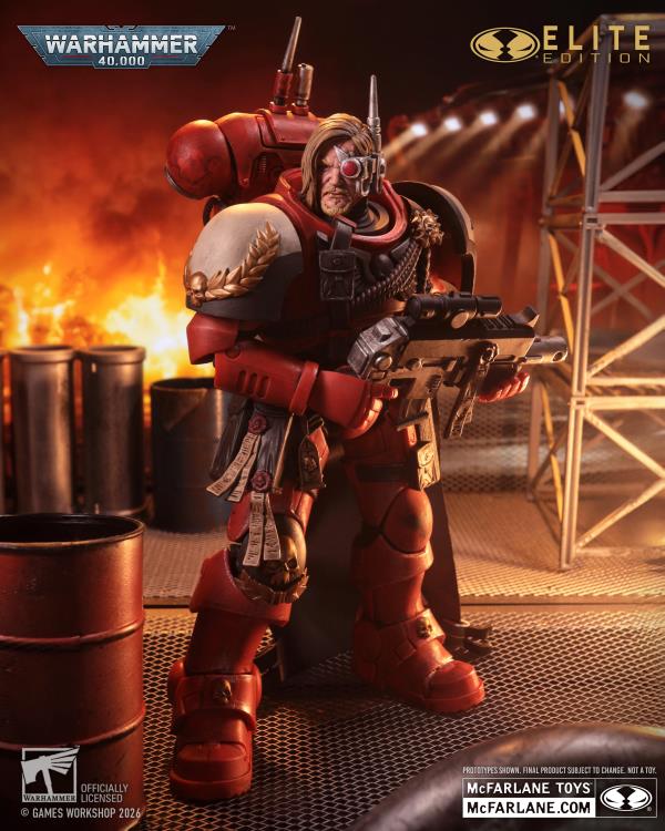 Warhammer 40,000: Dawn of War IV McFarlane Elite Edition #7 Captain Cyrus Action Figure - view 2