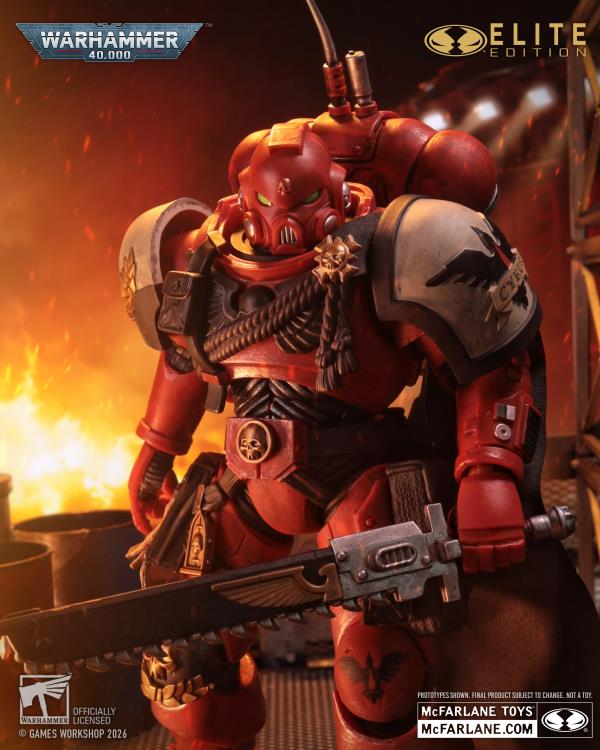 Warhammer 40,000: Dawn of War IV McFarlane Elite Edition #7 Captain Cyrus Action Figure - view 4