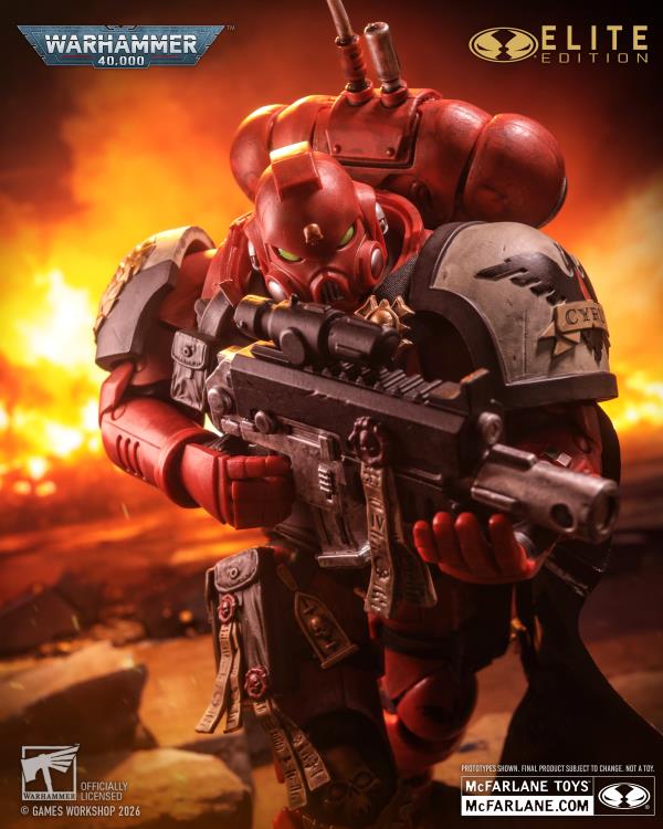 Warhammer 40,000: Dawn of War IV McFarlane Elite Edition #7 Captain Cyrus Action Figure - view 5