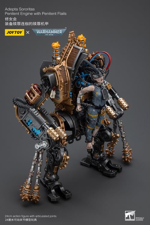 Warhammer 40K Adepta Soroitas Penitent Engine with Penitent Flails 1/18 Scale Action Figure