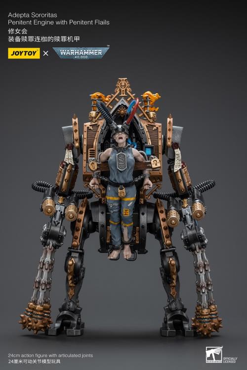Warhammer 40K Adepta Soroitas Penitent Engine with Penitent Flails 1/18 Scale Action Figure