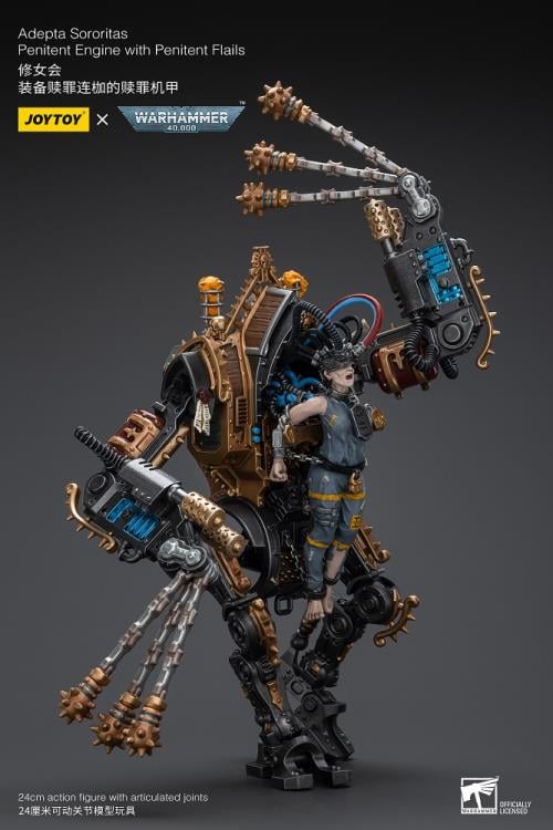 Warhammer 40K Adepta Soroitas Penitent Engine with Penitent Flails 1/18 Scale Action Figure