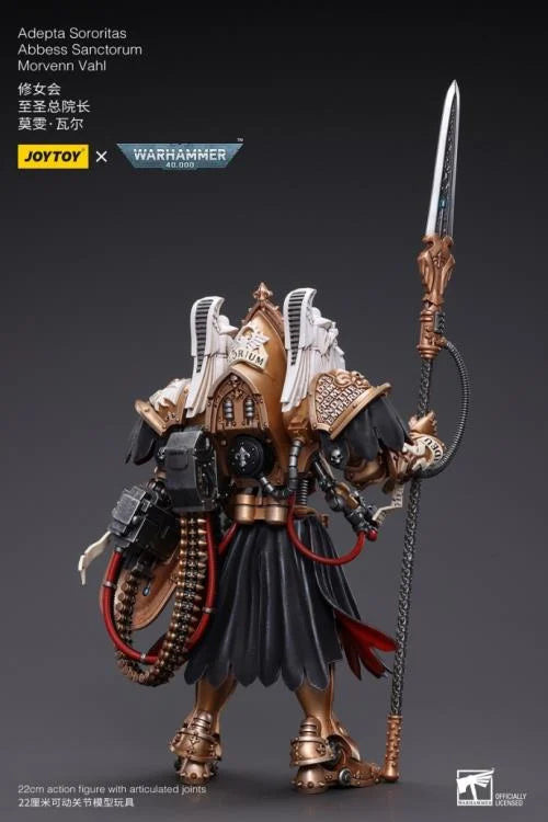 Warhammer 40K Adepta Sororitas Abbess Sanctorum Morvenn Vahl 1/18 Scale Action Figure