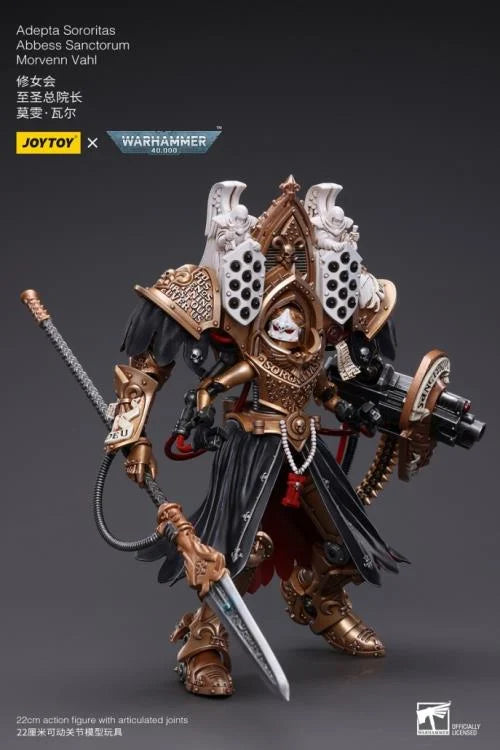 Warhammer 40K Adepta Sororitas Abbess Sanctorum Morvenn Vahl 1/18 Scale Action Figure