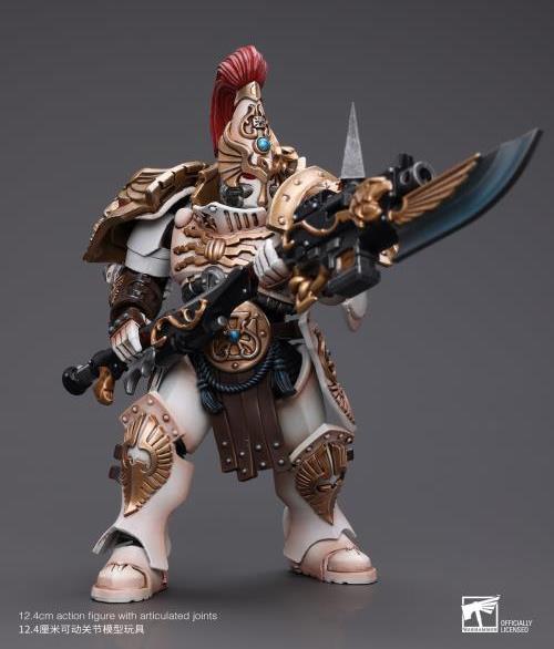Warhammer 40K Adeptus Custodes Solar Watch Custodian Guard with Guardian Spear 1/18 Scale Action Figure
