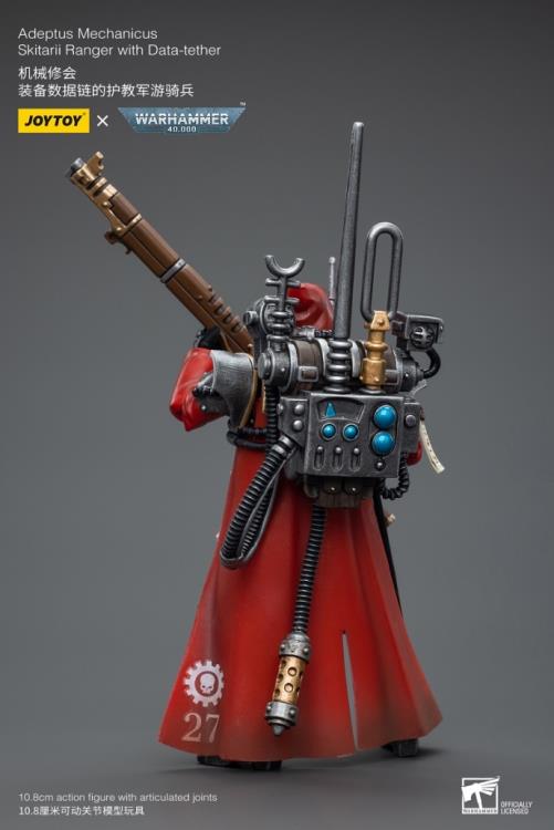 Warhammer 40K Adeptus Mechanicus Skitarii Ranger with Data-Tether 1/18 Scale Action Figure