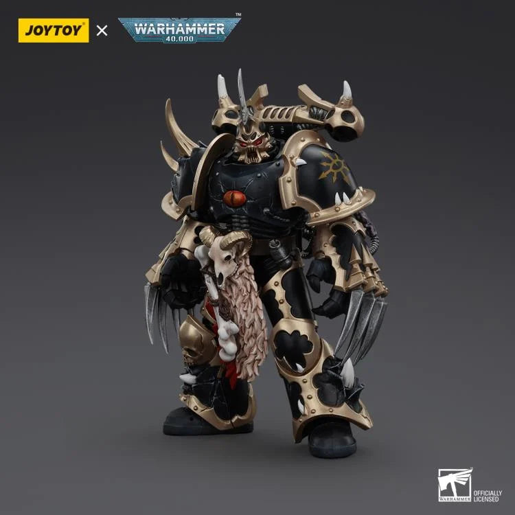 Warhammer 40K Chaos Space Marines Black Legion Chosen with Lightning Claws 1/18 Scale Action Figure