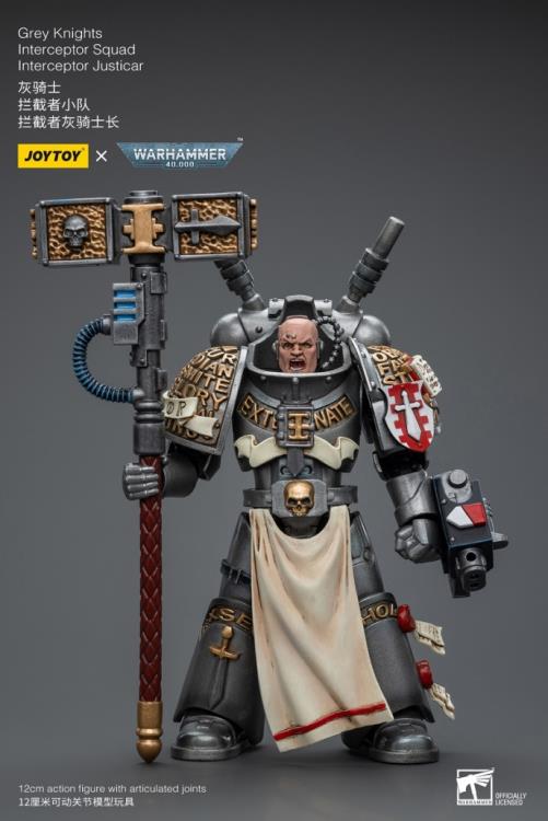 Grey Knights Interceptor Squad Interceptor Justicar Warhammer 40K 1/18 Scale Action Figure