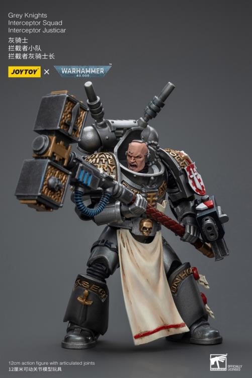 Grey Knights Interceptor Squad Interceptor Justicar Warhammer 40K 1/18 Scale Action Figure