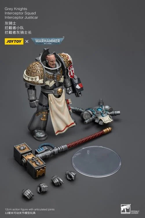 Grey Knights Interceptor Squad Interceptor Justicar Warhammer 40K 1/18 Scale Action Figure