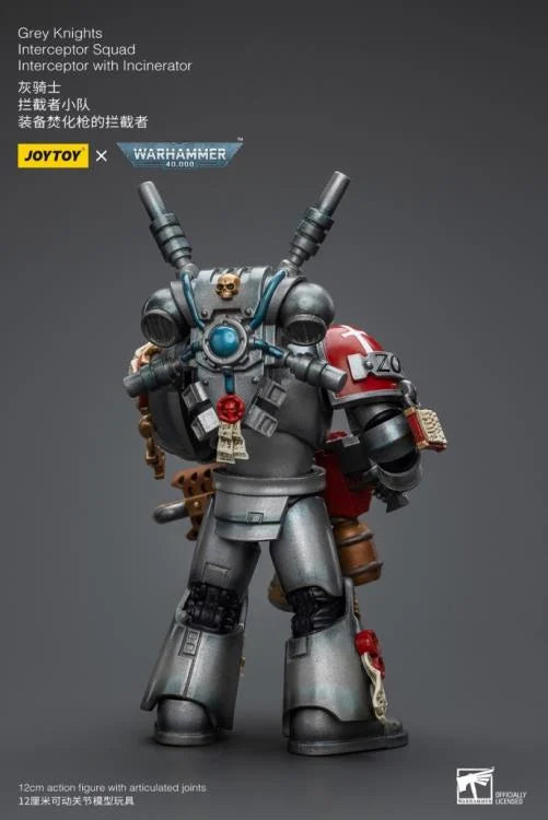 Interceptor Squad Interceptor with Incinerator Warhammer 40K Grey Knights 1/18 Scale Action Figure