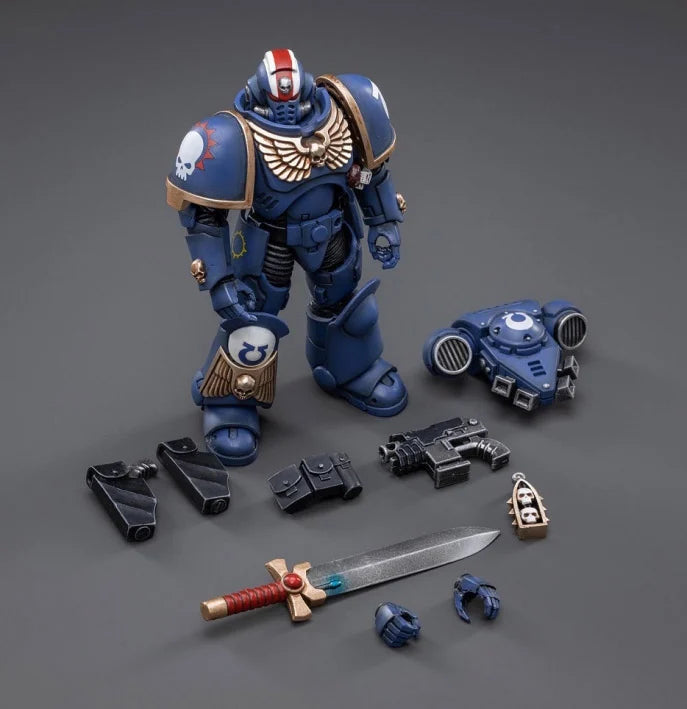 Warhammer 40K Ultramarines Heroes of the Chapter Primaris Lieutenant Erastus 1/18 Scale Figure