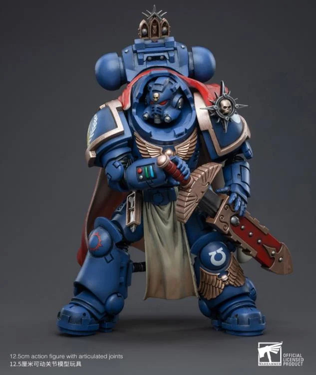 Warhammer 40K Ultramarines Primaris Captain Ptolias Corvor 1/18 Scale Action Figure