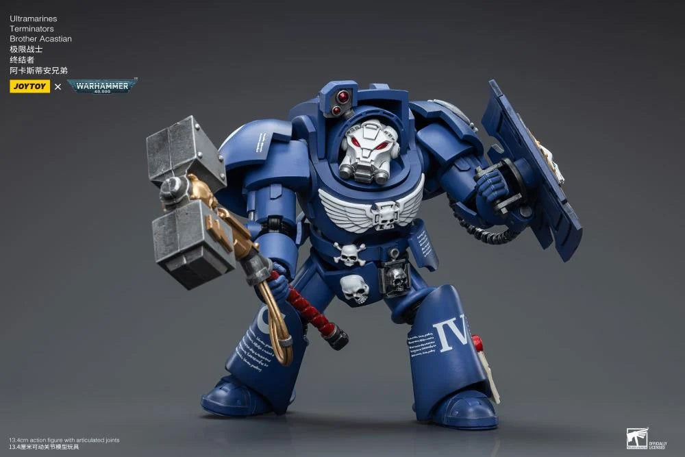 Warhammer 40K Ultramarines Terminators Brother Acastian 1/18 Scale Action Figure