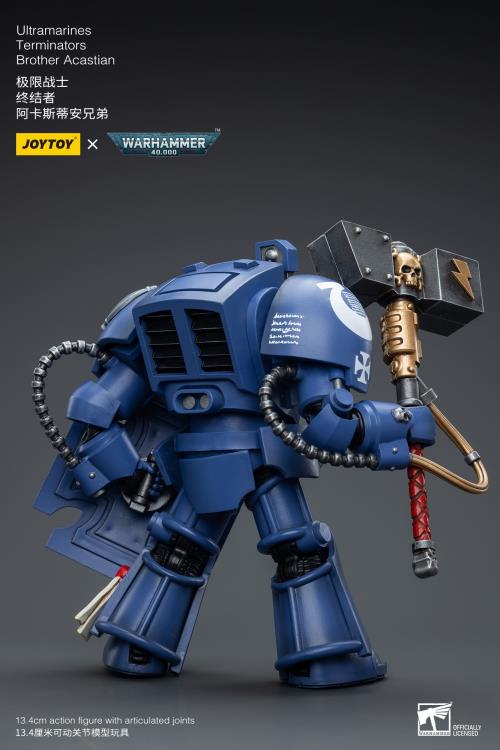 Warhammer 40K Ultramarines Terminators Brother Acastian 1/18 Scale Action Figure