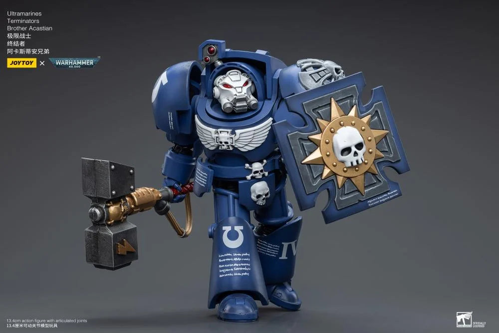 Warhammer 40K Ultramarines Terminators Brother Acastian 1/18 Scale Action Figure