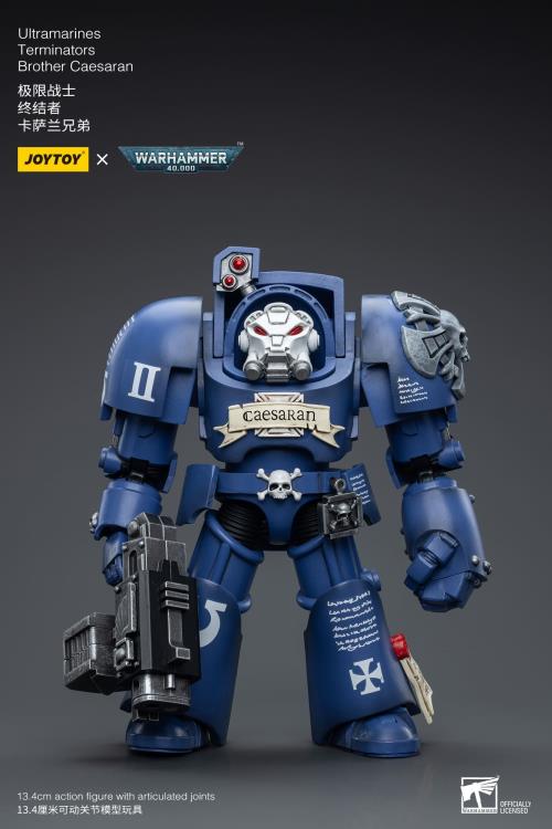 Warhammer 40K Ultramarines Terminators Brother Caesaran 1/18 Scale Action Figure