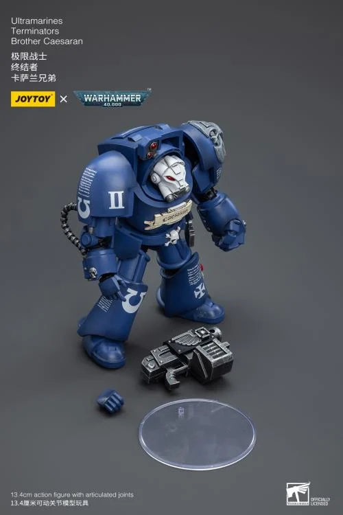 Warhammer 40K Ultramarines Terminators Brother Caesaran 1/18 Scale Action Figure