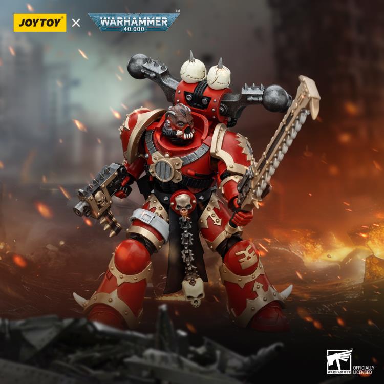 Warhammer 40K World Eaters Khorne Berzerker (Ver. 6) 1/18 Scale Action Figure