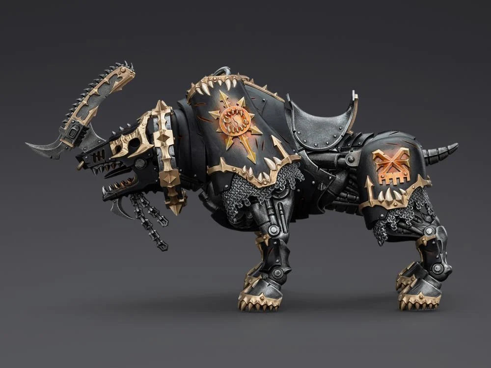 Lord Invocatus with Khrone Juggernaut Daemon Warhammer 40K World Eaters 1/18 Scale Action Figure Set