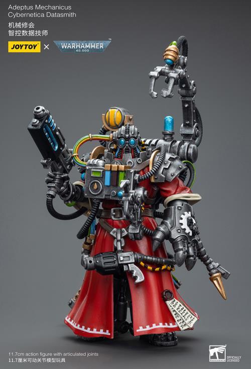 Warhammer 40k Adeptus Mechanicus Cybernetica Datasmith 1/18 Scale Action Figure