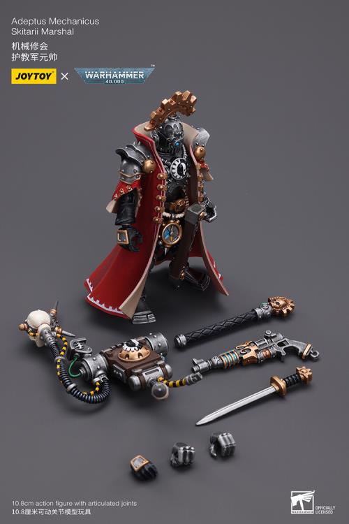 Warhammer 40k Adeptus Mechanicus Skitarii Marshal 1/18 Scale Action Figure