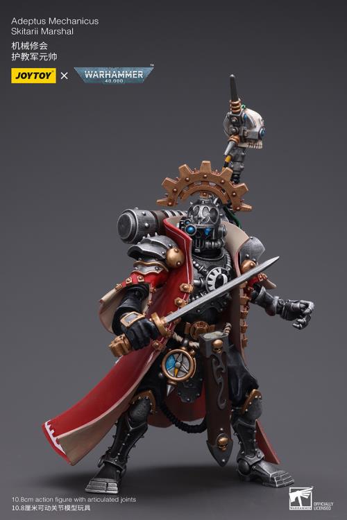 Warhammer 40k Adeptus Mechanicus Skitarii Marshal 1/18 Scale Action Figure