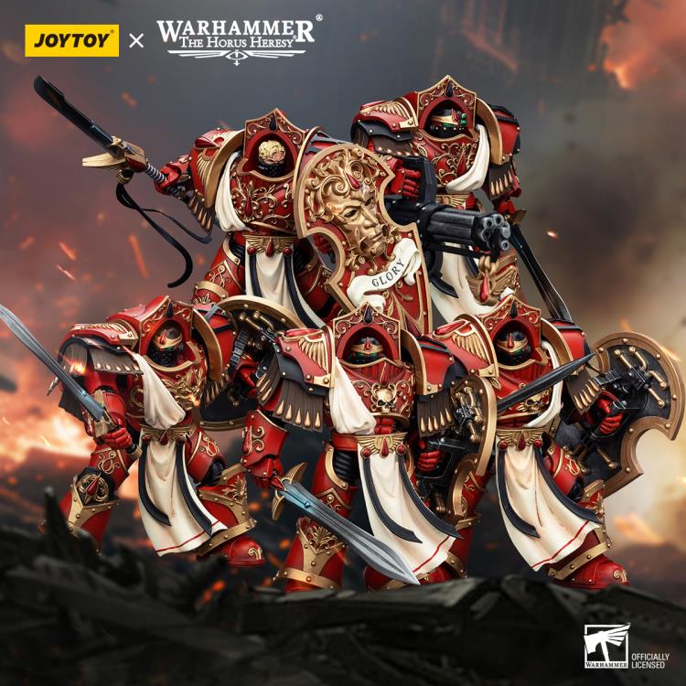 Warhammer: The Horus Heresy Blood Angels Crimson Paladin with Iliastus Assault Cannon 1/18 Scale Action Figure