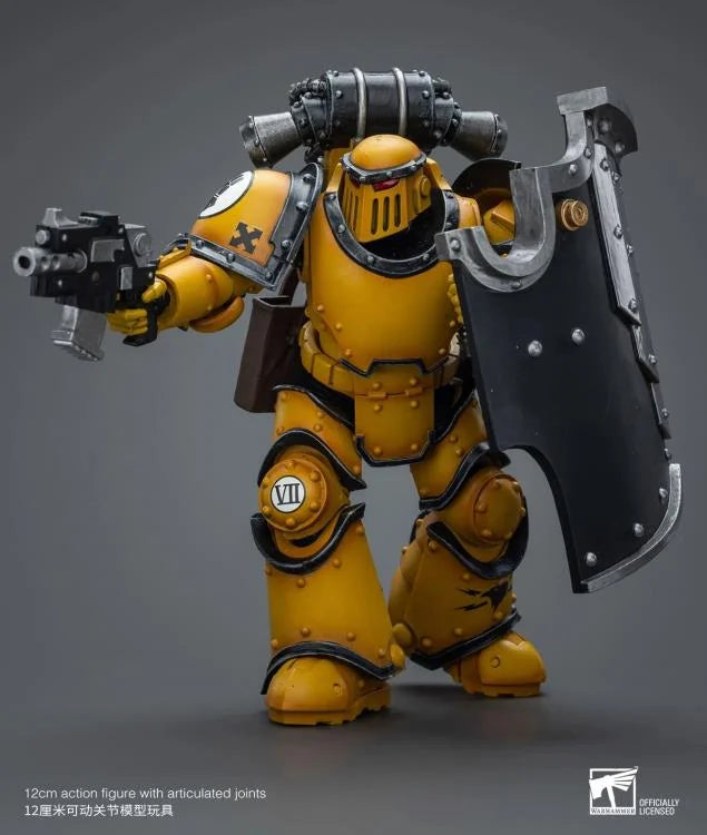 Warhammer: The Horus Heresy Imperial Fists Legion MkIII Breacher Squad Legion Breacher with Lascutter 1/18 Scale Action Figure