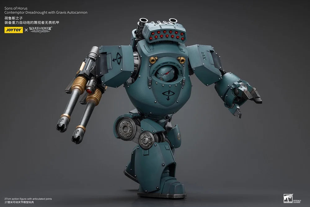 Contemptor Dreadnought with Gravis Autocannon Warhammer: The Horus Heresy Sons of Horus 1/18 Scale Action Figure
