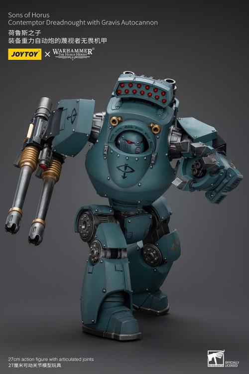 Contemptor Dreadnought with Gravis Autocannon Warhammer: The Horus Heresy Sons of Horus 1/18 Scale Action Figure