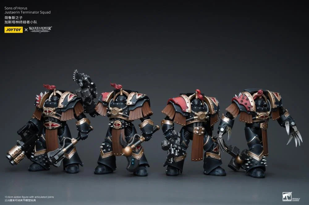Justaerin Terminator Squad Justaerin with Lightning Claws Warhammer: The Horus Heresy Sons of Horus 1/18 Scale Action Figure