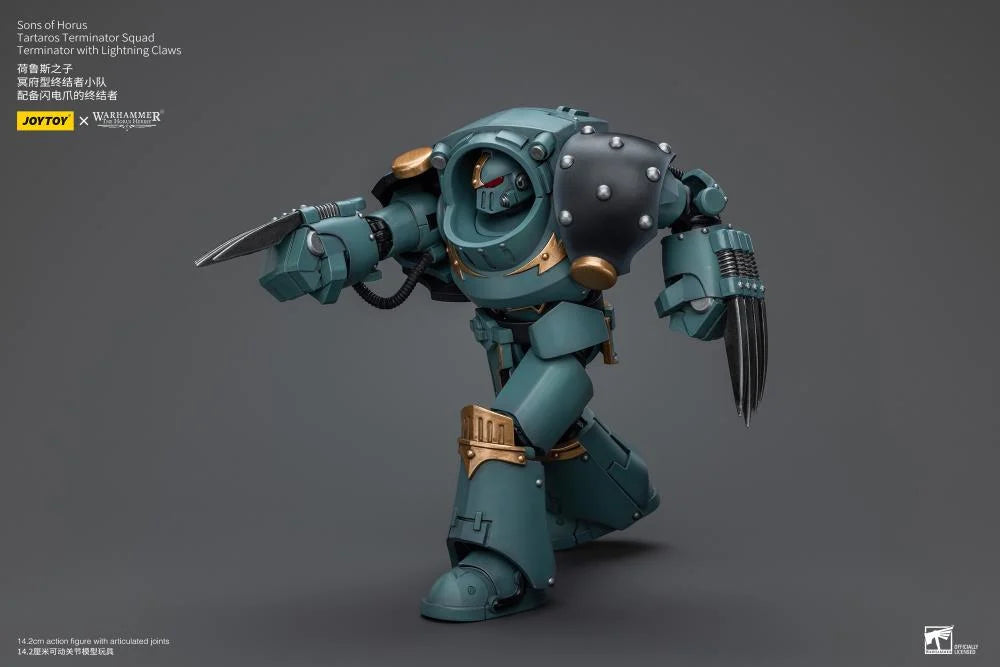 Tartaros Terminator Squad Terminator with Lightning Claws Warhammer: The Horus Heresy Sons of Horus 1/18 Scale Action Figure