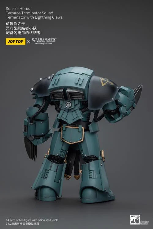 Tartaros Terminator Squad Terminator with Lightning Claws Warhammer: The Horus Heresy Sons of Horus 1/18 Scale Action Figure