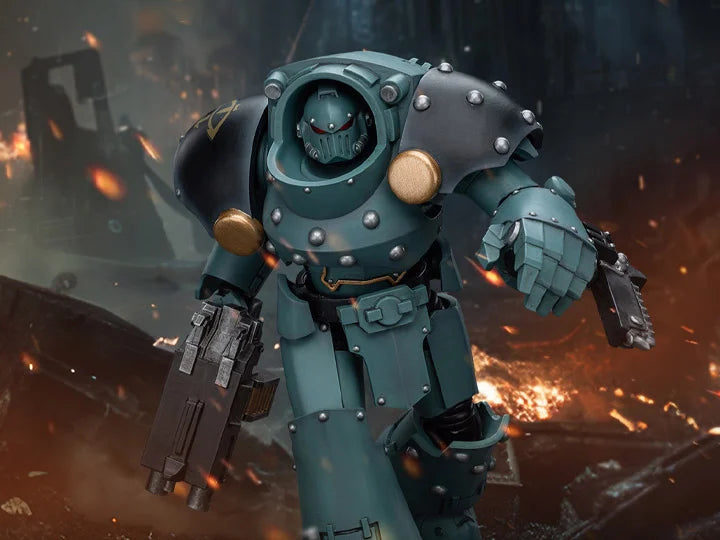 Tartaros Terminator Squad Terminator with Combi-bolter and Chainfist Warhammer: The Horus Heresy Sons of Horus 1/18 Scale Action Figure