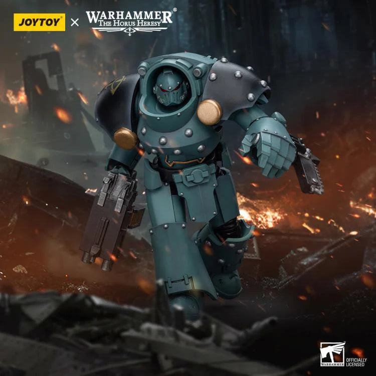 Tartaros Terminator Squad Terminator with Combi-bolter and Chainfist Warhammer: The Horus Heresy Sons of Horus 1/18 Scale Action Figure