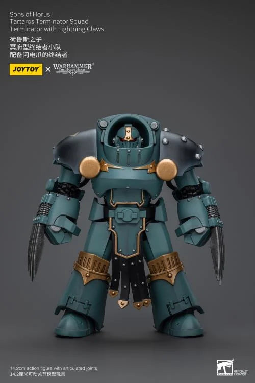 Tartaros Terminator Squad Terminator with Lightning Claws Warhammer: The Horus Heresy Sons of Horus 1/18 Scale Action Figure