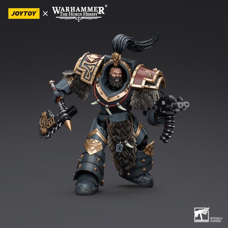 Varagyr Wolf Guard Squad Varagyr Thegn Warhammer: The Horus Heresy Space Wolves 1/18 Scale Action Figure