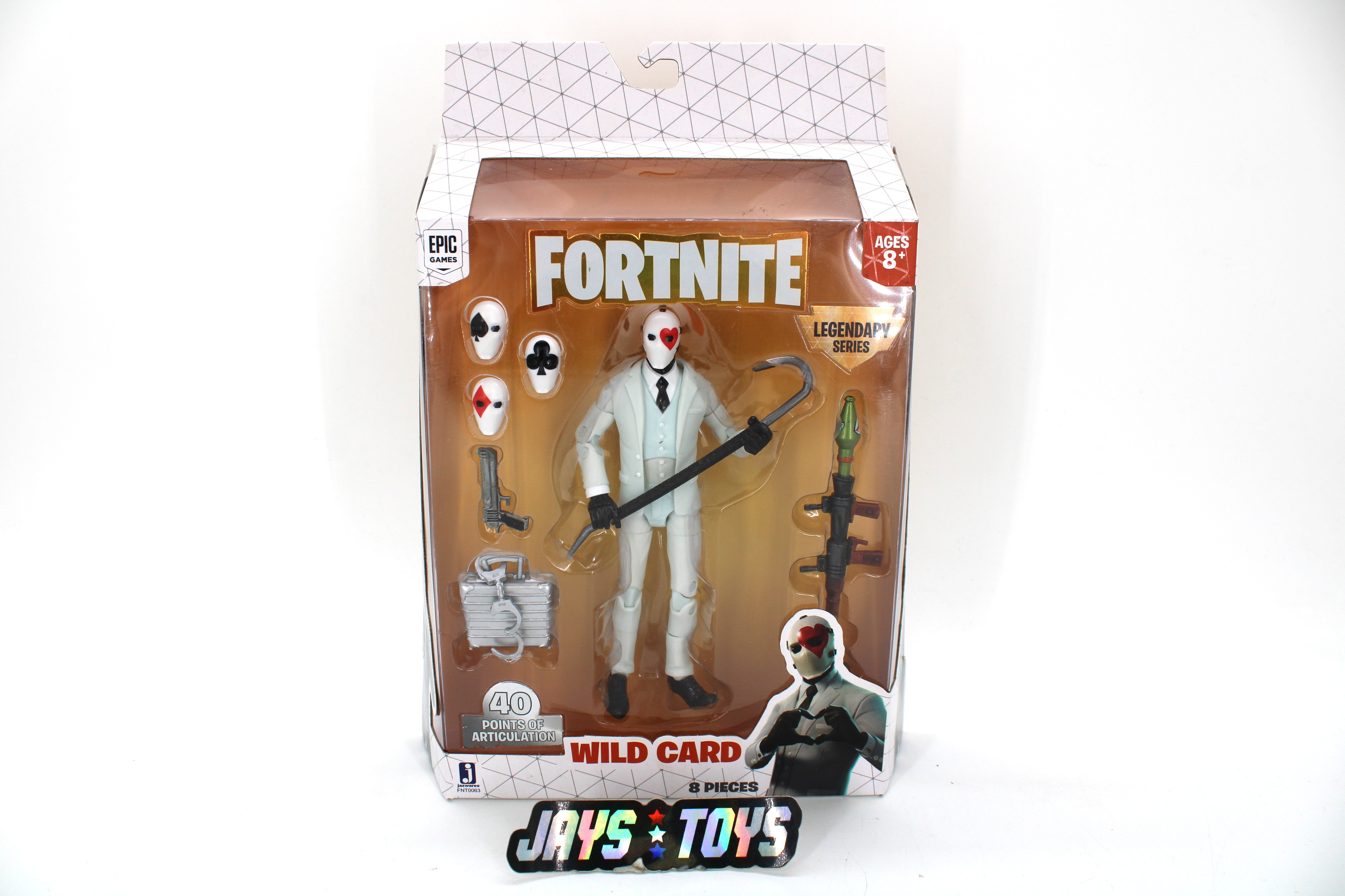 Wild Card Fortnite Legendary Series 6-Inch Action Figure | Jay's Toys