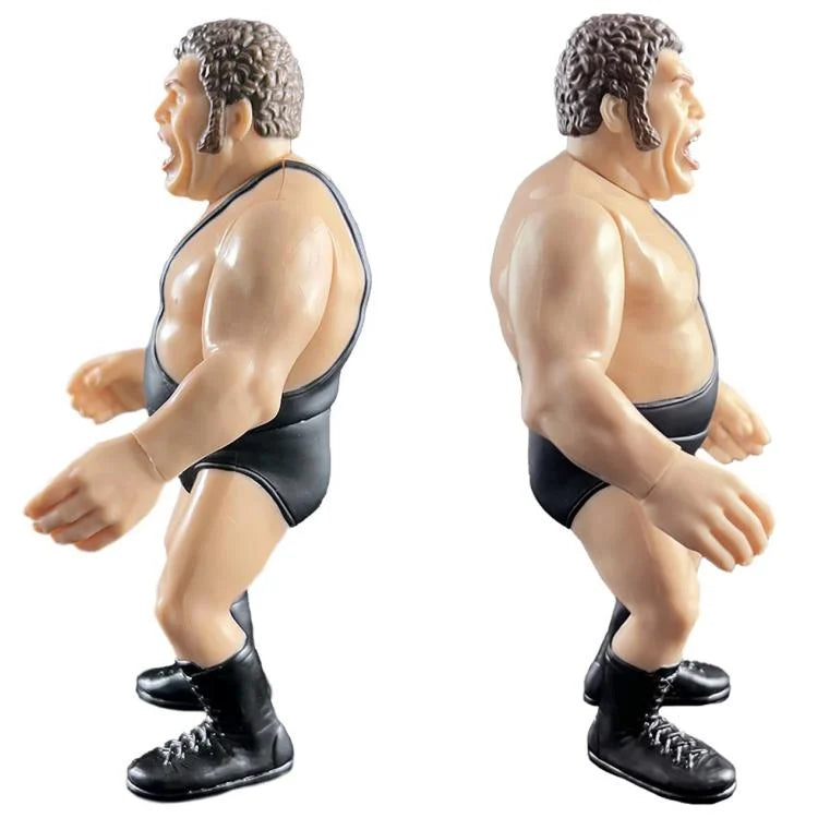 Wrestling's Heels and Faces Andre the Giant (Black Gear) Action Figure - view 3