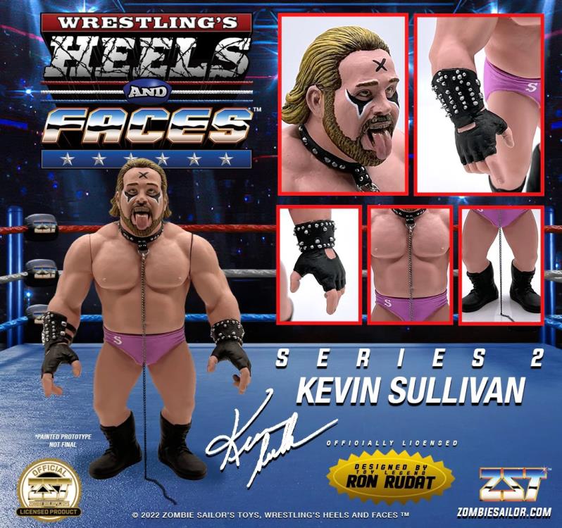 Wrestling's Heels and Faces Vol.2 Kevin Sullivan Action Figure - view 2