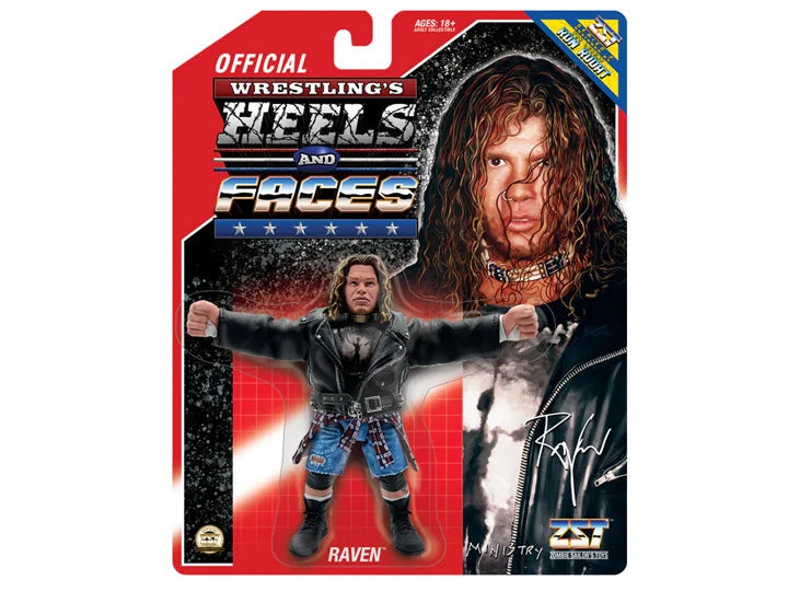 Wrestling's Heels and Faces Vol.2 Raven Action Figure product image