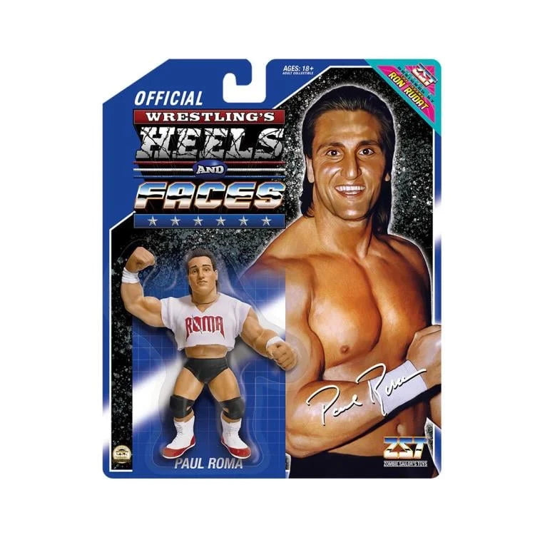 Wrestling's Heels and Faces Vol.3 Paul Roma Action Figure product image