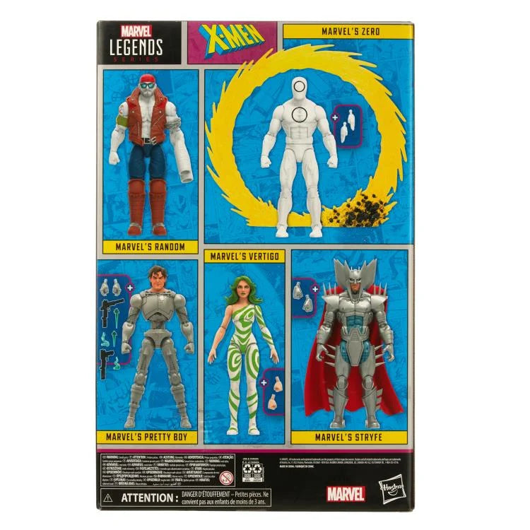 X-Men 60th Anniversary Marvel Legends Villains Five-Pack