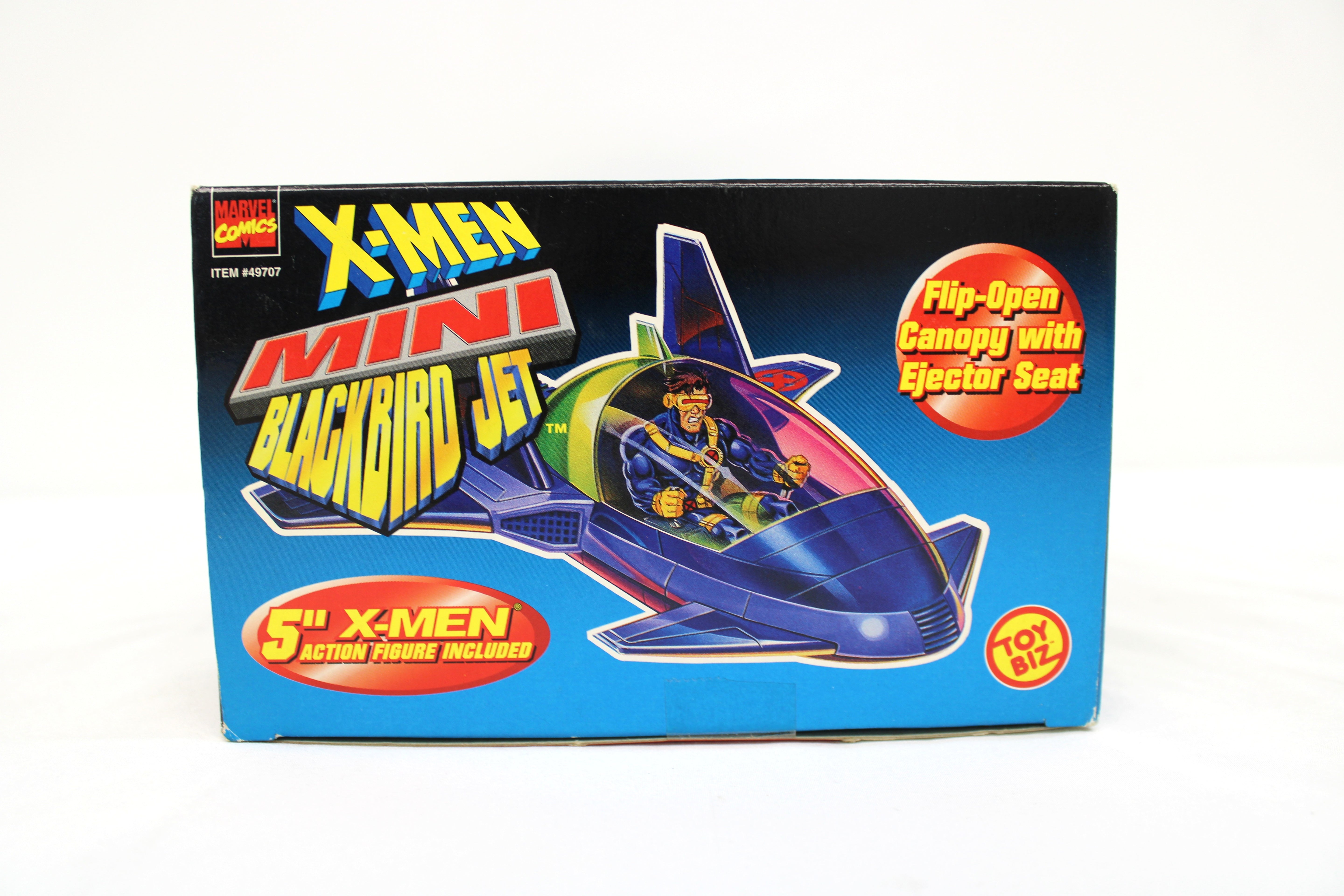 Marvel Comics X-Men Mini Blackbird Jet with Cyclops Figure (1997 Toy Biz) - view 4