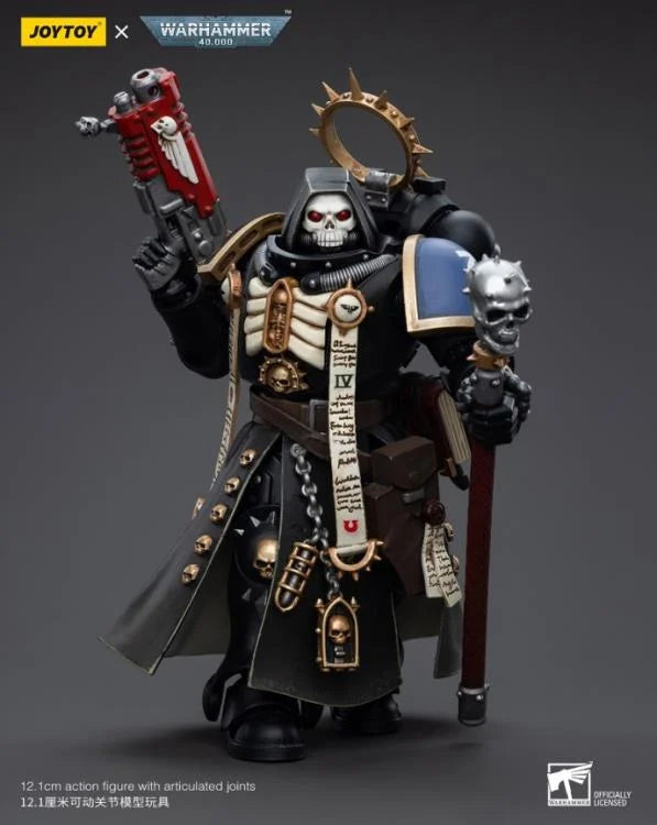 JOYTOY Warhammer 40K - Ultramarines Primaris Chaplain Brother Varus