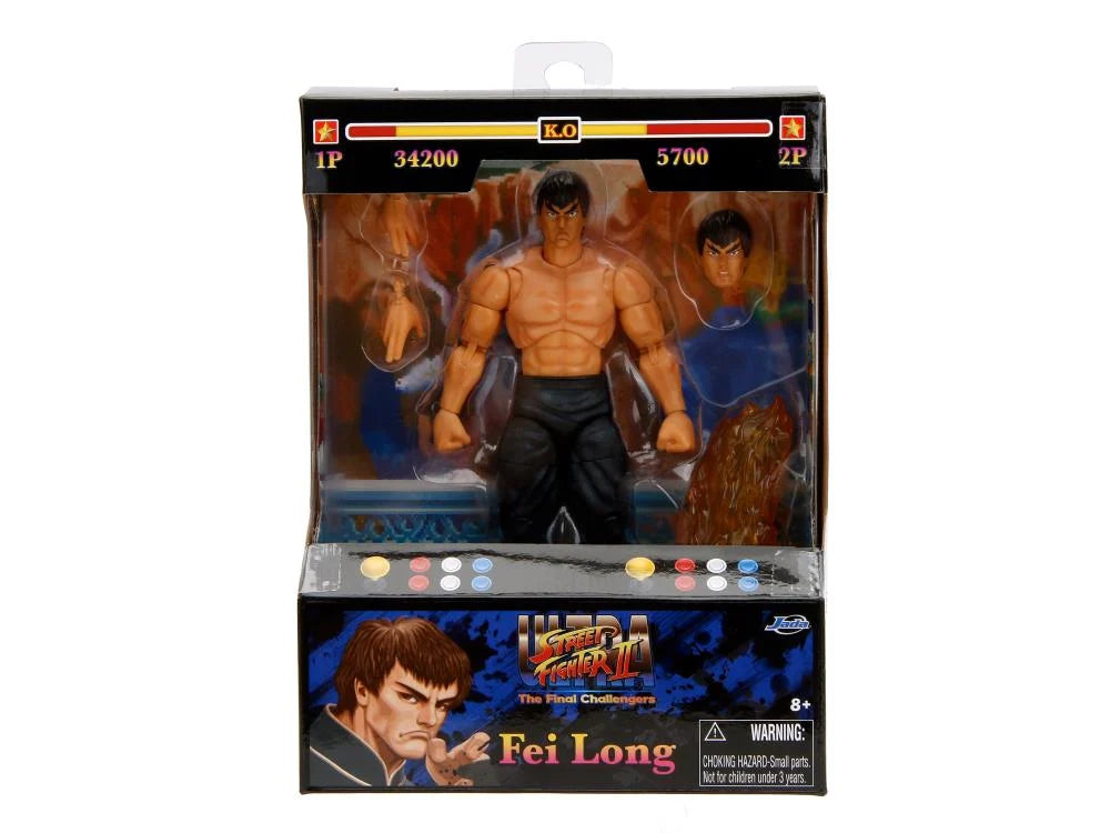Fei Long Ultra Street Fighter II: The Final Challengers 1/12 Scale Action Figure