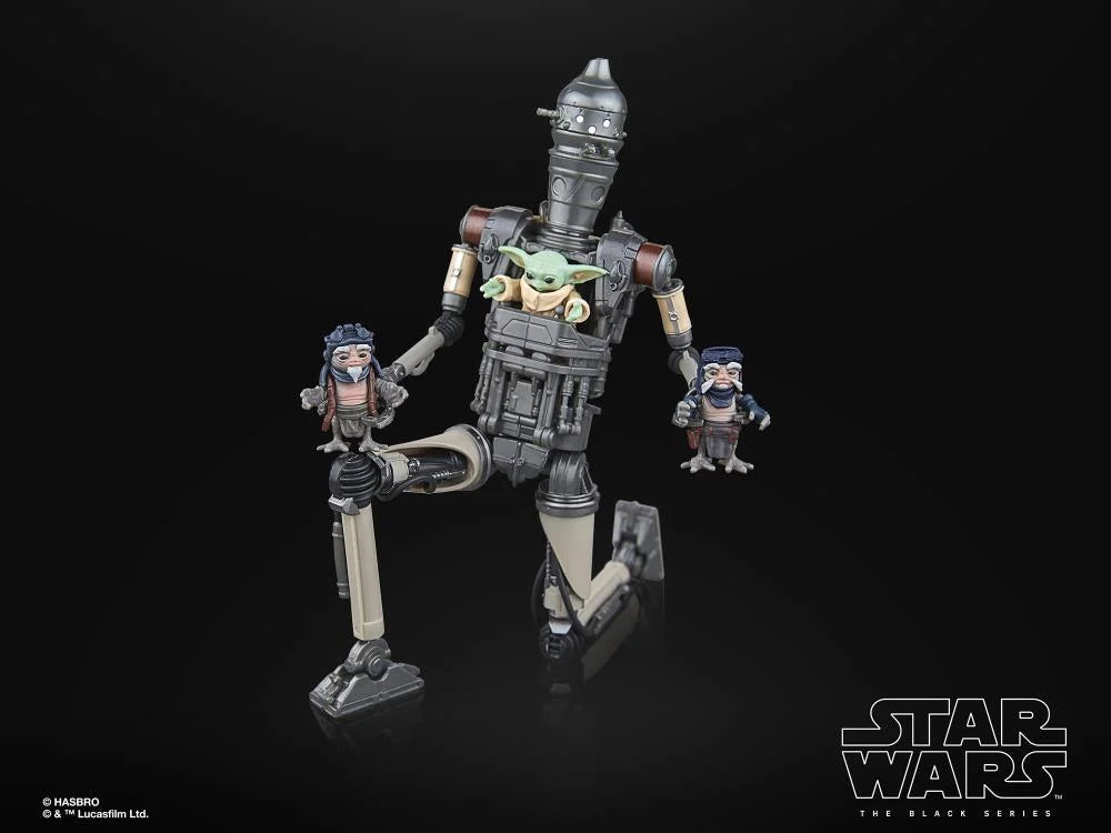 IG-12 and Grogu The Mandalorian Star Wars: The Black Series 6" Deluxe Figure Set