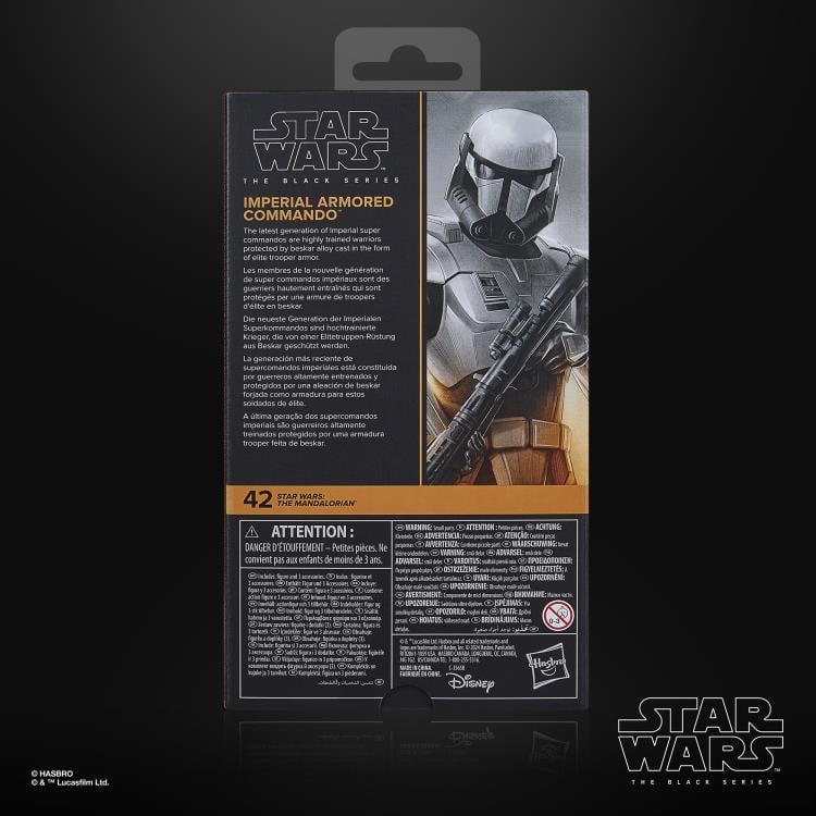Imperial Armored Commando The Mandalorian 6" Figure Star Wars: The Black Series