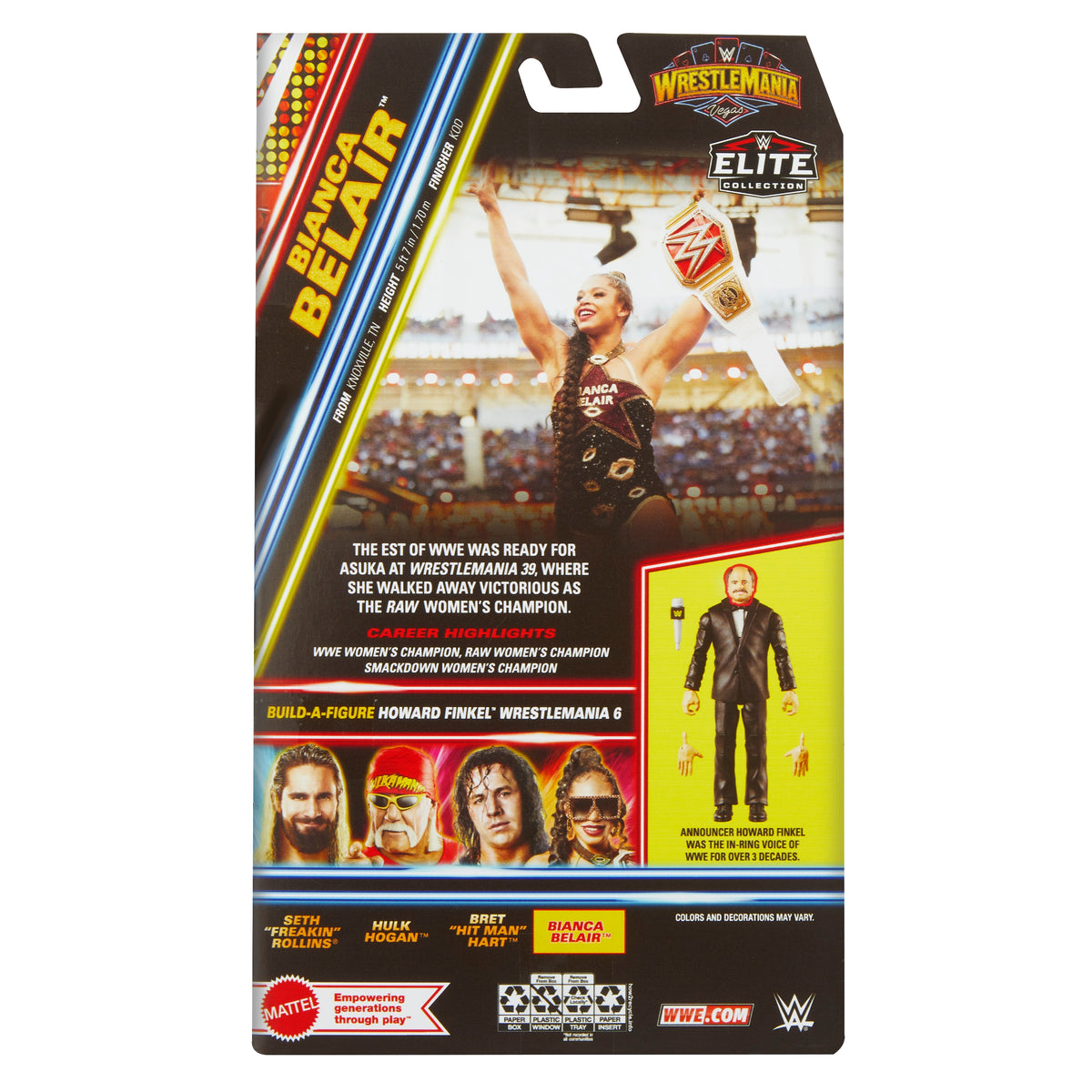 WWE WrestleMania Elite Collection Bianca Belair (BAF)